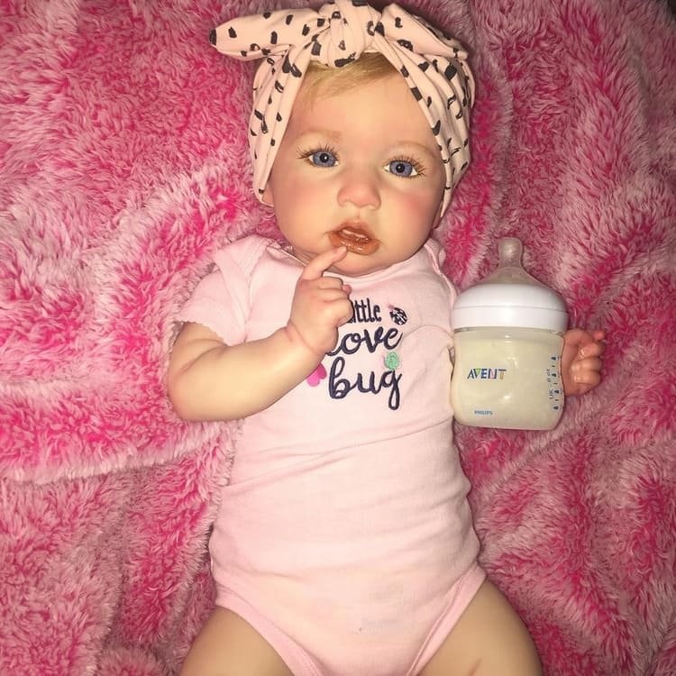 Goedkope, hoogwaardige 22 inch - Reborn Baby Doll Silicone Realistic recensie en prijs