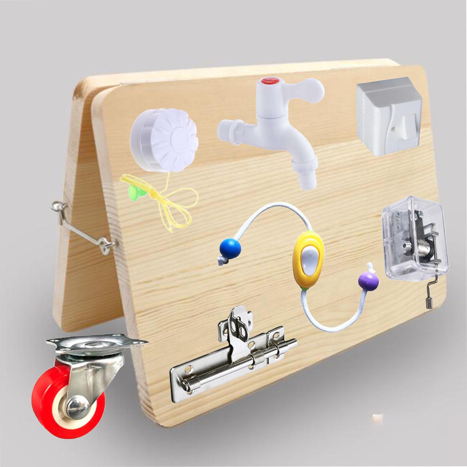 Montessori Zintuiglijk Activit - Montessori Wooden Busy Board Toddler recensie en prijs
