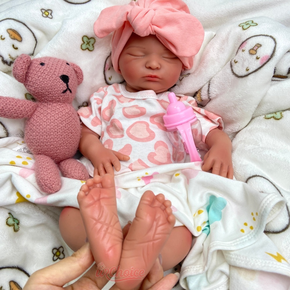 18 inch wasbare siliconen rebo - Reborn Baby Doll Silicone Realistic recensie en prijs